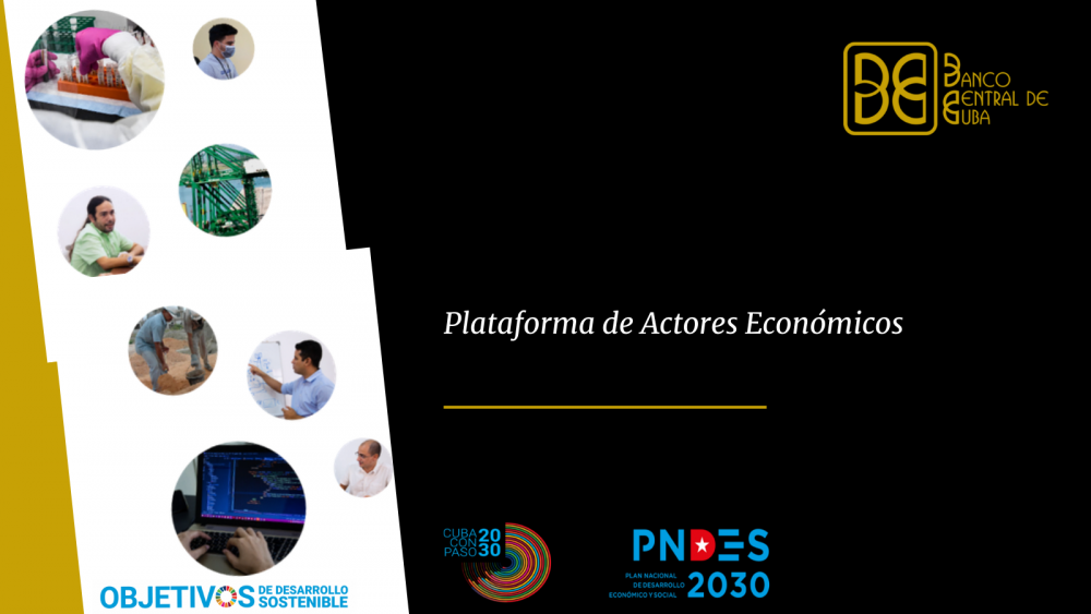 Imagen relacionada con la noticia :Plataforma de Actores Económicos